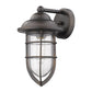 HomeRoots Teardrop Shape Wall Sconce in Antique Bronze Finish