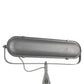 HomeRoots Terra 2-Light Floor Lamp in Gray Finish