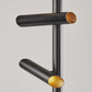 HomeRoots This Way That Way Metal LED Floor Lamp in Black Finish