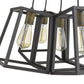 HomeRoots Tiberton 5-Light Chandelier in Oil Rubbed Bronze Finish