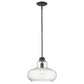 HomeRoots Torrel 1-Light Pendant in Oil Rubbed Bronze Finish