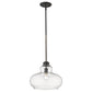 HomeRoots Torrel 1-Light Pendant in Oil Rubbed Bronze Finish