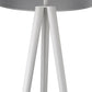 HomeRoots Tourer 1-Light Floor Lamp in White Finish