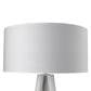 HomeRoots Tourer 1-Light Floor Lamp in White Finish