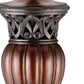 HomeRoots Traditional Roman Style Table Lamp With Bronze Finish
