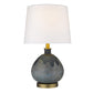HomeRoots Trend Home 1-Light Table Lamp With Brass Finish