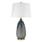 HomeRoots Trend Home 1-Light Table Lamp With Brass Finish