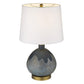 HomeRoots Trend Home 1-Light Table Lamp With Brass Finish