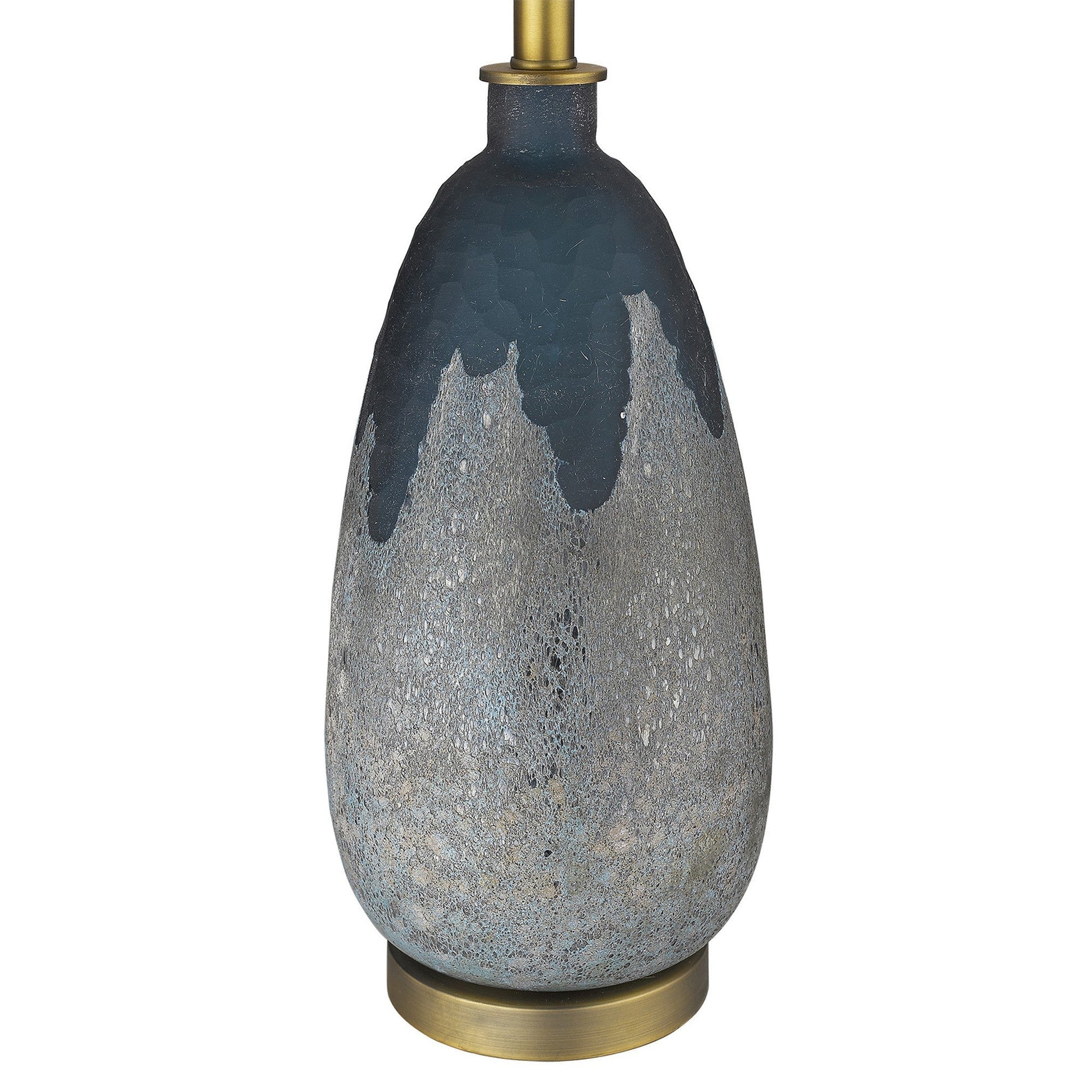 HomeRoots Trend Home 1-Light Table Lamp With Brass Finish