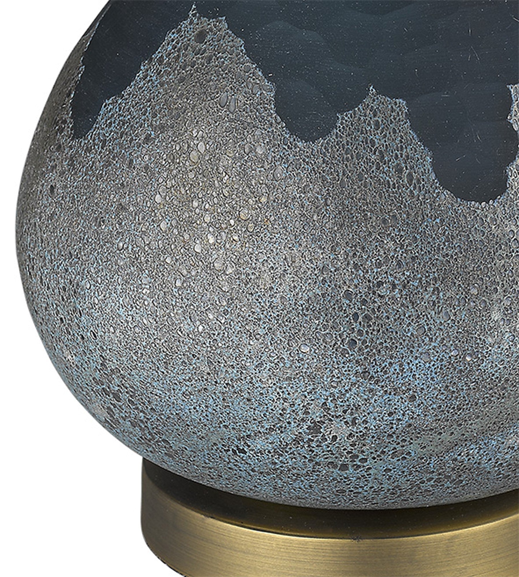HomeRoots Trend Home 1-Light Table Lamp With Brass Finish