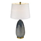 HomeRoots Trend Home 1-Light Table Lamp With Brass Finish