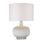 HomeRoots Trend Home 1-Light Table Lamp in Polished Nickel Finish