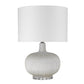 HomeRoots Trend Home 1-Light Table Lamp in Polished Nickel Finish