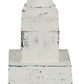 HomeRoots Tropical Beauty Of The Sea Table Lamp With Rustic White Finish