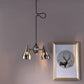 HomeRoots Two Light Industrial Hanging Light in Silver Finish