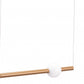HomeRoots Vertical Cylinder Lamp in Gold Finish