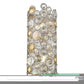 HomeRoots Vitozzi 2-Light Leaf Sconce With Antique Silver Finish