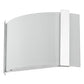 HomeRoots Wall Sconce With Frosted Glass Shade and Polished Chrome Finish