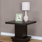 HomeRoots White Modern Glass Table Lamps in Set of Two