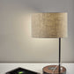 HomeRoots Wireless Charging Table Lamp With Matte Black Metal and Wood Finish
