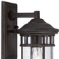 HomeRoots XL Canister Wall Light in Matte Black Finish