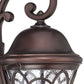 HomeRoots XL Tapered Goblet Wall Light in Bronze Finish