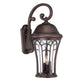 HomeRoots XL Tapered Goblet Wall Light in Bronze Finish