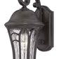 HomeRoots XL Tapered Goblet Wall Light in Matte Black Finish