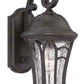 HomeRoots XL Tapered Goblet Wall Light in Matte Black Finish