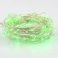 Hometown Evolution 100 Micro LED Lights on Silver Wire 33 Foot Green Plug in LED Fairy Light