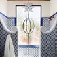 Hometown Evolution 12" Frosted White Glass Star Lights