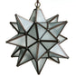 Hometown Evolution 12" Frosted White Glass Star Lights