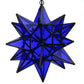 Hometown Evolution 15" Blue Glass Star Lights
