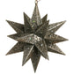 Hometown Evolution 16" Tin Star Light with Flower Cutouts and Marbles