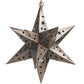 Hometown Evolution 16" Tin Star Light with Star Cutouts and Marbles