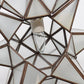 Hometown Evolution 18" Frosted White Glass Star Lights