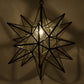 Hometown Evolution 19" Clear Glass Star Lights