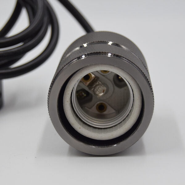 Hometown Evolution 4 Foot Black / Chrome Cable with Single Socket