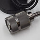Hometown Evolution 4 Foot Black / Chrome Cable with Single Socket