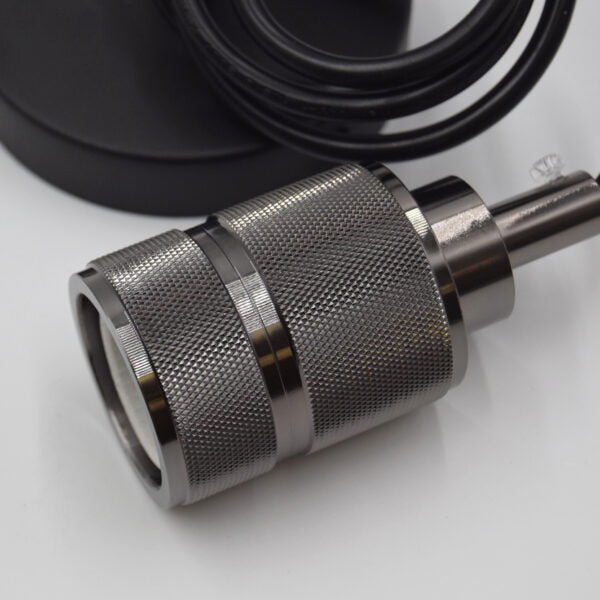 Hometown Evolution 4 Foot Black / Chrome Cable with Single Socket