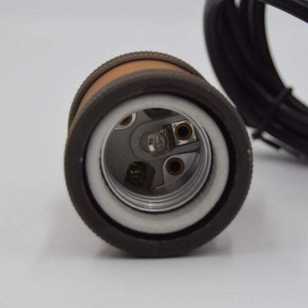 Hometown Evolution 4 Foot Brown Brass Cable with Single Socket