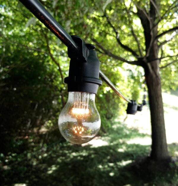 Hometown Evolution A15 LED 9 Diode Clear Light Bulb with E26 Base