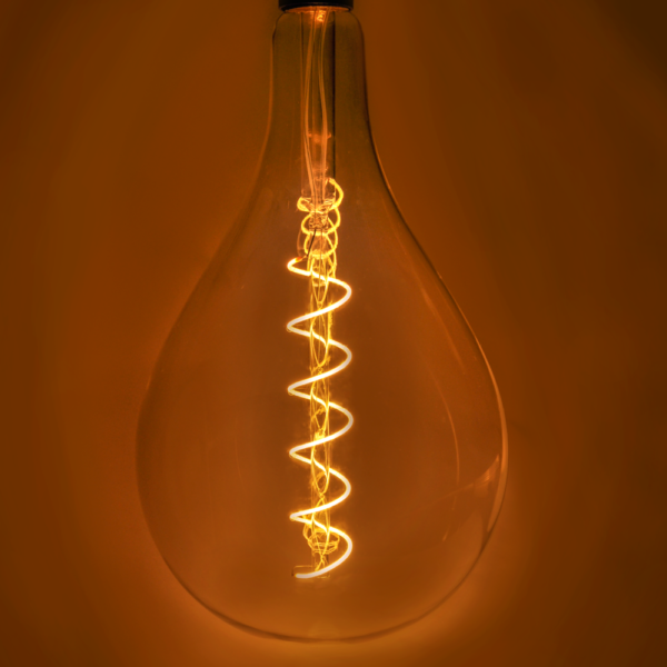Hometown Evolution A165 LED Spiral Filament 5 Watts Light Bulb