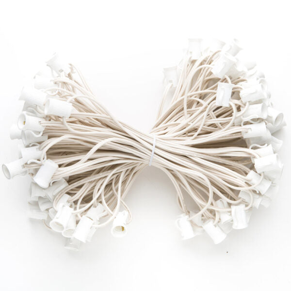 Hometown Evolution C7 100 Foot White String Light
