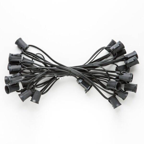 Hometown Evolution C9 25 Foot Black String Light