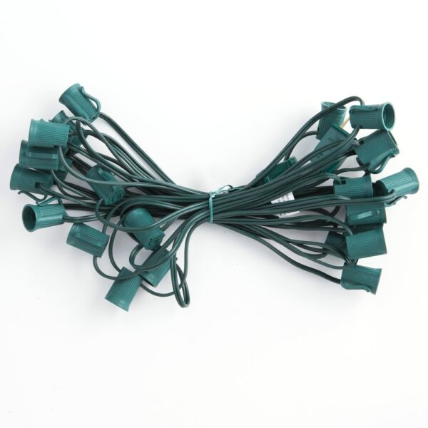 Hometown Evolution C9 25 Foot Green String Light