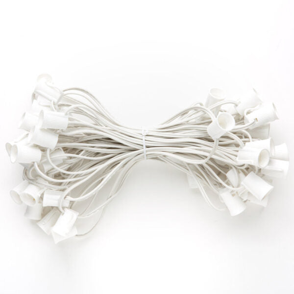 Hometown Evolution C9 50 Foot White String Light