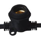 Hometown Evolution C9 Commercial Grade 100 Foot 80 Socket Black String Light with 16 Gauge Wire