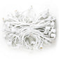 Hometown Evolution C9 Commercial Grade 100 Foot 80 Socket White String Light with 16 Gauge Wire