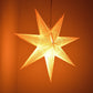 Hometown Evolution Corvus Paper Star Gold Outdoor Lantern with Cord